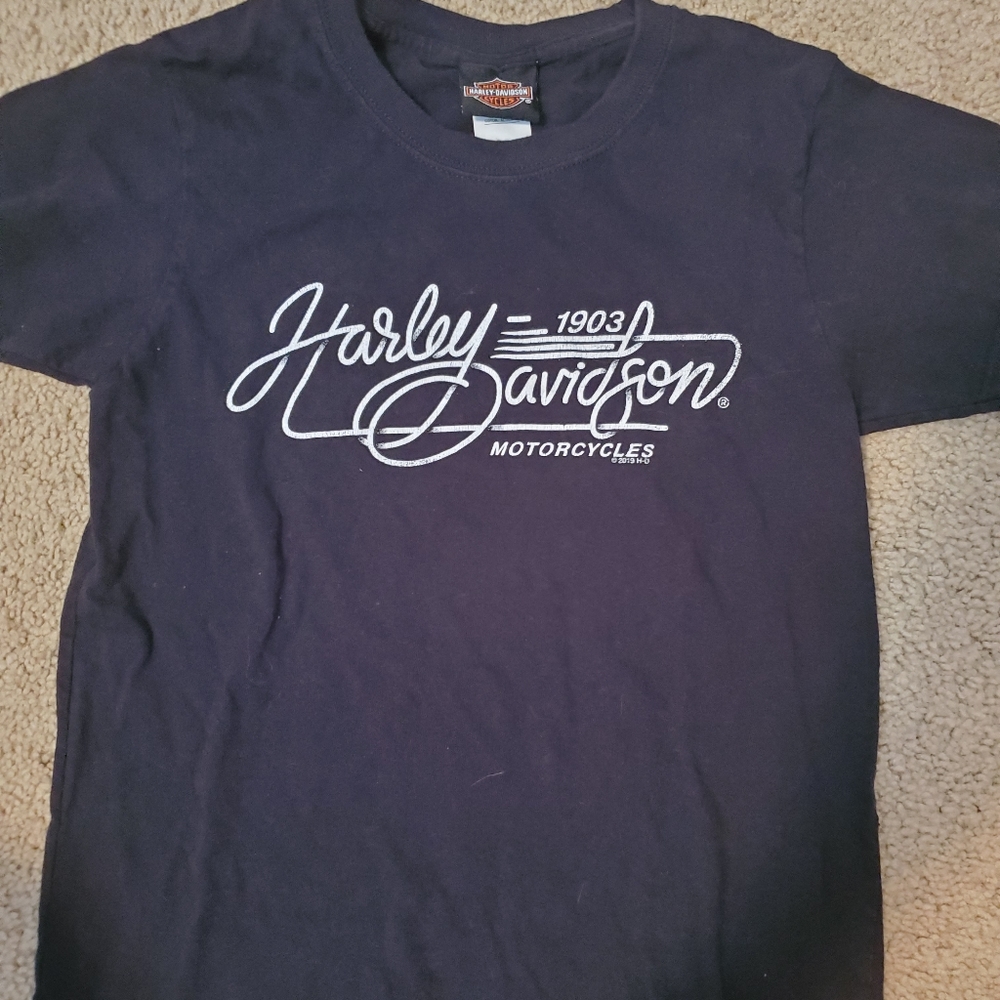 Black Harley Tshirt